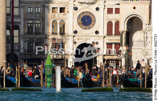 Grande marée à Venise - © Philip Plisson / Plisson La Trinité / AA37721 - Nos reportages photos - Italie