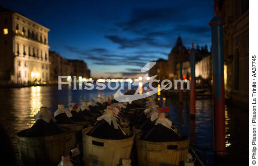 Venise - © Philip Plisson / Plisson La Trinité / AA37745 - Nos reportages photos - Venise