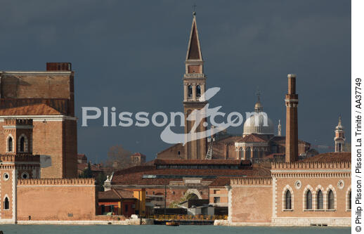 Venise - © Philip Plisson / Plisson La Trinité / AA37749 - Nos reportages photos - Venise