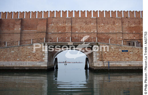 Venise - © Philip Plisson / Plisson La Trinité / AA37753 - Nos reportages photos - Venise