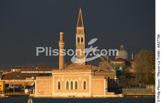 Venice - © Philip Plisson / Plisson La Trinité / AA37756 - Photo Galleries - Town [It]