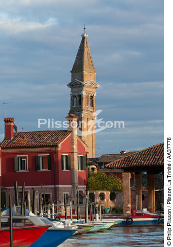 l'ile de Burano - © Philip Plisson / Plisson La Trinité / AA37778 - Nos reportages photos - Lagune de Venise