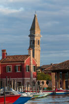 l'ile de Burano © Philip Plisson / Plisson La Trinité / AA37778 - Nos reportages photos - La Lagune de Venise