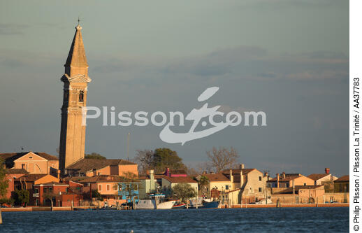l'ile de Burano - © Philip Plisson / Plisson La Trinité / AA37783 - Nos reportages photos - Lagune de Venise