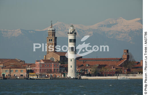 L'ile de Murano - © Philip Plisson / Plisson La Trinité / AA37786 - Nos reportages photos - Lagune de Venise