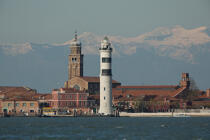 L'ile de Murano © Philip Plisson / Plisson La Trinité / AA37786 - Nos reportages photos - La Lagune de Venise