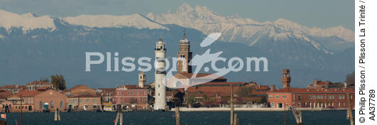 L'ile de Murano - © Philip Plisson / Plisson La Trinité / AA37789 - Nos reportages photos - La Lagune de Venise