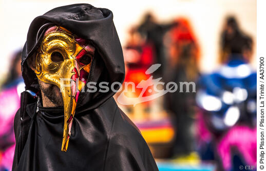 Carnaval de Venise - © Philip Plisson / Plisson La Trinité / AA37900 - Nos reportages photos - Venise