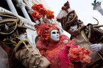 Venice Carnival [AT] © Philip Plisson / Plisson La Trinité / AA37905 - Photo Galleries - Town [It]