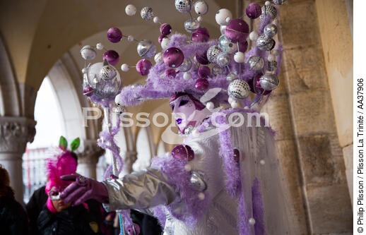 Venice Carnival [AT] - © Philip Plisson / Plisson La Trinité / AA37906 - Photo Galleries - Italy
