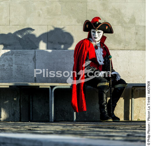 Carnaval de Venise - © Philip Plisson / Plisson La Trinité / AA37908 - Nos reportages photos - Tradition
