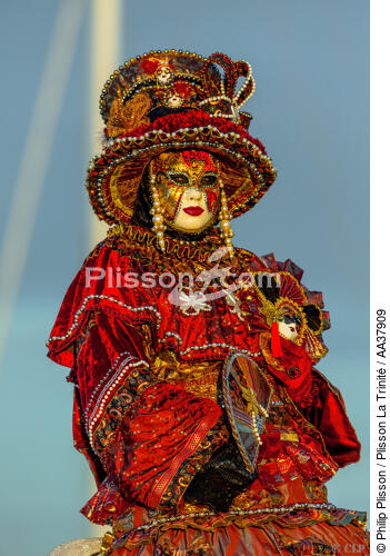 Carnaval de Venise - © Philip Plisson / Plisson La Trinité / AA37909 - Nos reportages photos - Venise