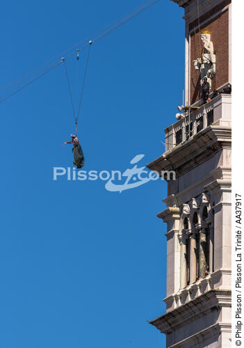 Carnaval de Venise - © Philip Plisson / Plisson La Trinité / AA37917 - Nos reportages photos - Ville [It]