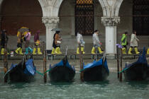 Acqua alta à Venise © Philip Plisson / Plisson La Trinité / AA37925 - Nos reportages photos - Ville [It]