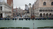 Acqua alta à Venise © Philip Plisson / Pêcheur d’Images / AA37928 - Nos reportages photos - Acqua alta à Venise