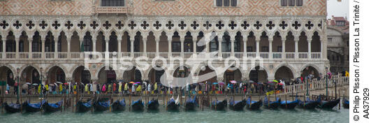 Acqua alta in Venice - © Philip Plisson / Plisson La Trinité / AA37929 - Photo Galleries - Tide