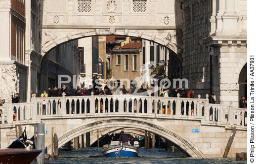 Acqua alta in Venice - © Philip Plisson / Plisson La Trinité / AA37931 - Photo Galleries - Venice