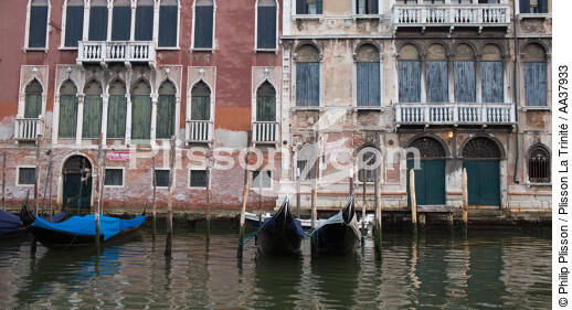 Acqua alta in Venice - © Philip Plisson / Plisson La Trinité / AA37933 - Photo Galleries - Town [It]