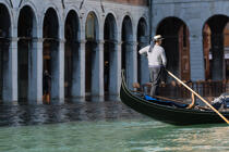 Acqua alta à Venise © Philip Plisson / Pêcheur d’Images / AA37935 - Nos reportages photos - Acqua alta à Venise