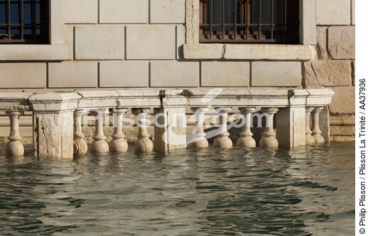 Acqua alta à Venise - © Philip Plisson / Plisson La Trinité / AA37936 - Nos reportages photos - Marée