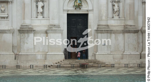 Acqua alta in Venice - © Philip Plisson / Plisson La Trinité / AA37942 - Photo Galleries - Tide