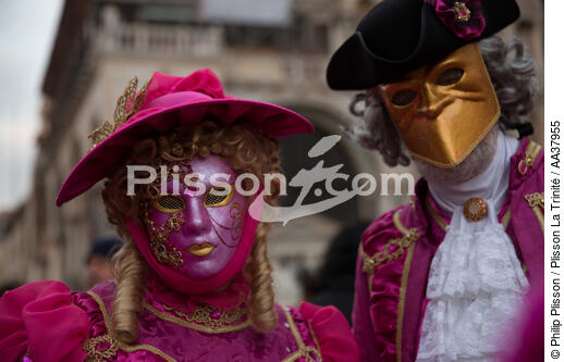 The Carnival of Venice [AT] - © Philip Plisson / Plisson La Trinité / AA37955 - Photo Galleries - Town [It]