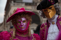 The Carnival of Venice [AT] © Philip Plisson / Plisson La Trinité / AA37955 - Photo Galleries - People