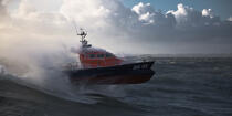 © Philip Plisson / Plisson La Trinité / AA38402 Lifeboat from la Trinité sur mer - Photo Galleries - 16/9 horizontal