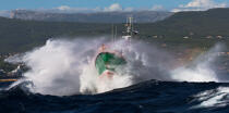 © Philip Plisson / Plisson La Trinité / AA39915 Sauvetage en mer - Nos reportages photos - Vue non aérienne