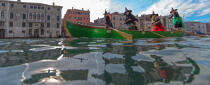 Manifestation nautique à Venise © Philip Plisson / Plisson La Trinité / AA39970 - Nos reportages photos - Vue non aérienne