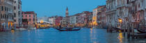 Venise, le Grand Canal © Philip Plisson / Plisson La Trinité / AA39972 - Nos reportages photos - Panoramique horizontal