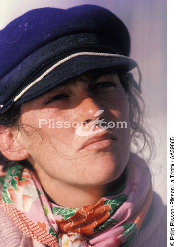 La navigatrice française Florence Arthaud - © Philip Plisson / Plisson La Trinité / AA39865 - Nos reportages photos - Portrait