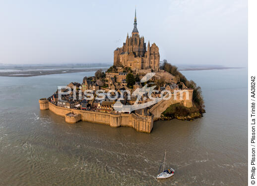 The Mont Saint-Michel - © Philip Plisson / Plisson La Trinité / AA38242 - Photo Galleries - Normandie