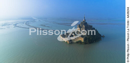 The Mont Saint-Michel - © Philip Plisson / Plisson La Trinité / AA38244 - Photo Galleries - Manche [The]