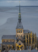 Le Mont Saint-Michel © Philip Plisson / Pêcheur d’Images / AA38245 - Nos reportages photos - Manche [La]