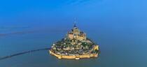 © Philip Plisson / Pêcheur d’Images / AA38323 The Mont Saint-Michel - Photo Galleries - Normandie