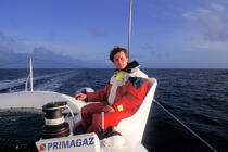 © Guillaume Plisson / Plisson La Trinité / AA38327 Laurent Bourgnon - Photo Galleries - Ocean racing trimaran