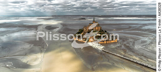 The Mont Saint-Michel - © Philip Plisson / Plisson La Trinité / AA38328 - Photo Galleries - Mont-Saint-Michel [Bay of]
