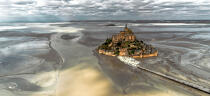 © Philip Plisson / Pêcheur d’Images / AA38328 The Mont Saint-Michel - Photo Galleries - Normandie