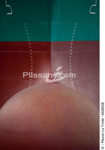LNG bow in Saint Nazaire - ©  / Plisson La Trinité / AA38408 - Photo Galleries - Cargo ship carrying methane