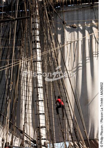 L'Hermione en navigation - © Philip Plisson / Plisson La Trinité / AA38652 - Nos reportages photos - Hermione