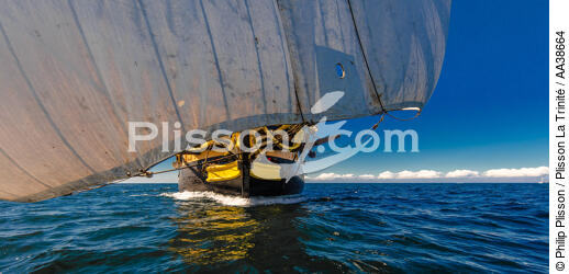 L'Hermione en navigation - © Philip Plisson / Plisson La Trinité / AA38664 - Nos reportages photos - Hermione