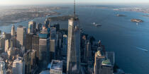© Philip Plisson / Plisson La Trinité / AA38709 New York - Nos reportages photos - Vue aérienne