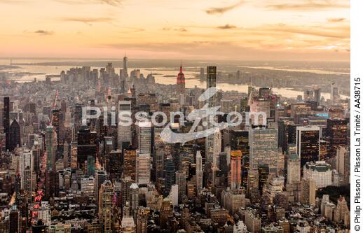 New York - © Philip Plisson / Plisson La Trinité / AA38715 - Photo Galleries - Aerial shot