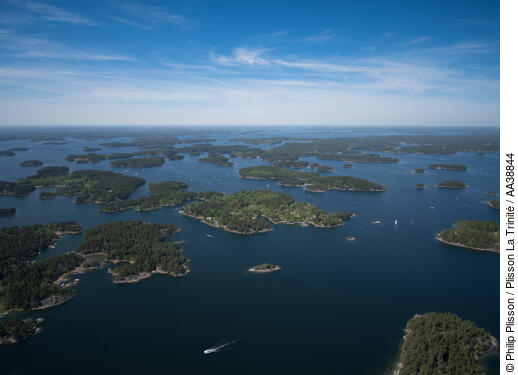 Stockolm archipelago - © Philip Plisson / Plisson La Trinité / AA38844 - Photo Galleries - Sweden