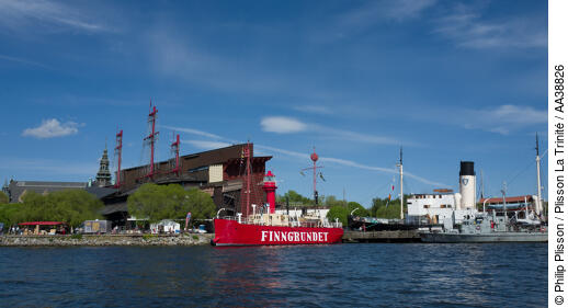 Stockholm - © Philip Plisson / Plisson La Trinité / AA38826 - Photo Galleries - Touwn (Sweden)