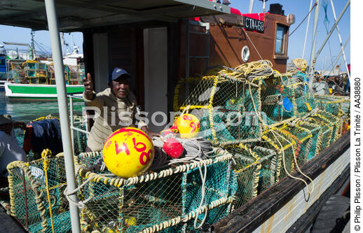 Kalk Bay Harbour - © Philip Plisson / Plisson La Trinité / AA38880 - Nos reportages photos - Bateau de pêche
