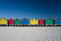 © Philip Plisson / Plisson La Trinité / AA38881 Muizenberg beach - Nos reportages photos - Afrique du Sud
