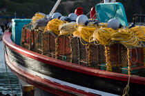 © Philip Plisson / Pêcheur d’Images / AA38929 Hout bay harbor - Photo Galleries - Fishing equipment