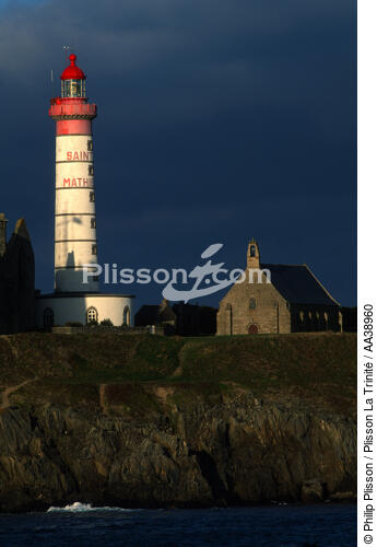 St Mathieu lighthouse - © Philip Plisson / Plisson La Trinité / AA38960 - Photo Galleries - Chapel